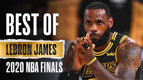 LeBron's Best Plays From The 2020 NBA Finals.